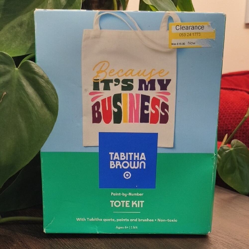 Tabitha Brown, Because It's My Business Paint By Number, NWT- Box Damaged